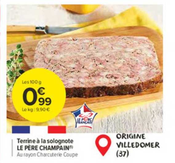 terrine à la solognote le père champain