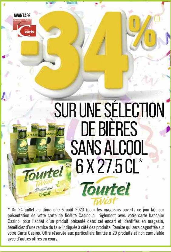 Bières Sans Alcool Tourtel Twist