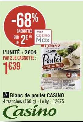 Blanc De Poulet Casino