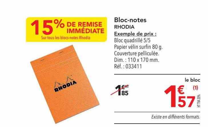 bloc-notes rhodia