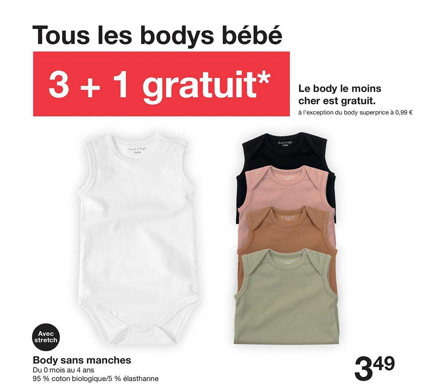 bodys bébé sans manches