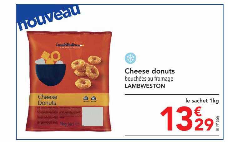 Cheese Donuts Lambweston