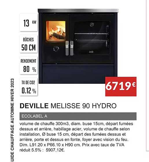 Deville Melisse 90 Hydro
