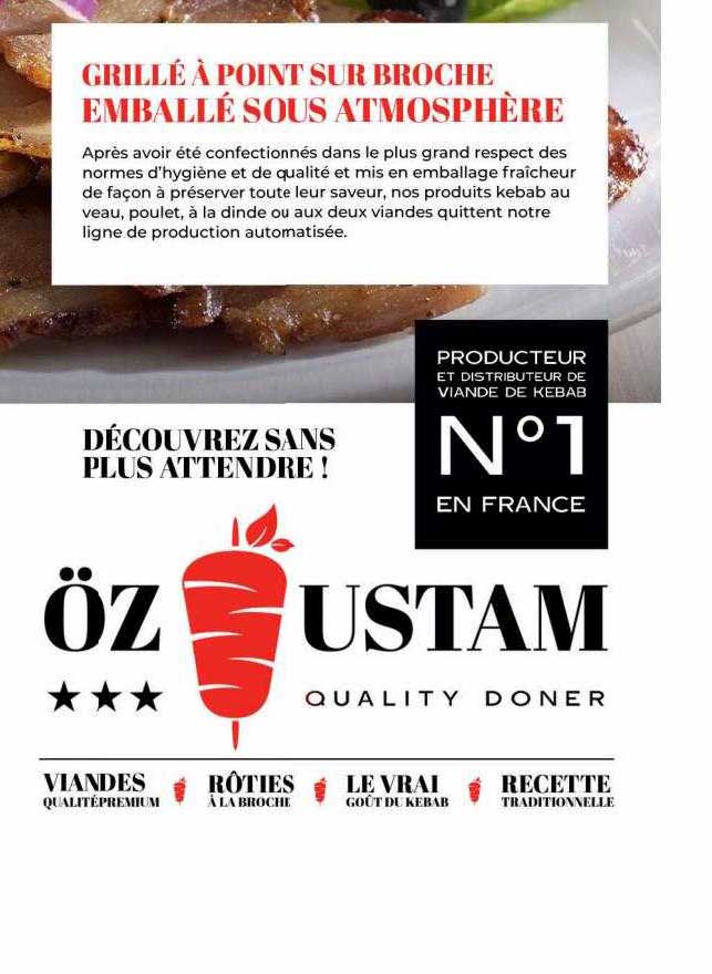 grillé à point sur broche emballé sous atmosphère