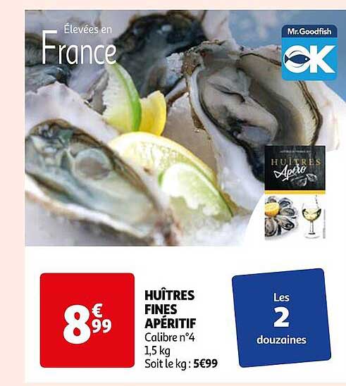 Huîtres Fines Apéritif