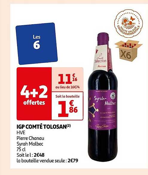 igp comté tolosan hve pierre chanau syrah malbec