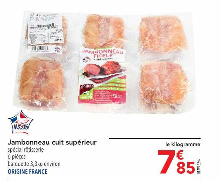 Jambonneau Cuit Supérieur