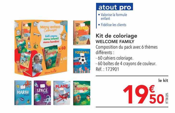 Kit De Coloriage Welcome Family