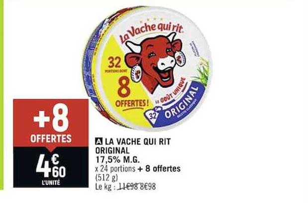 la vache qui rit original 17,5% m.g.