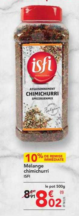 mélange chimichurri isfi