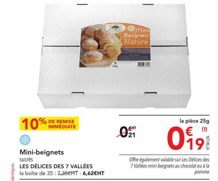 mini-beignets les délices des 7 vallées