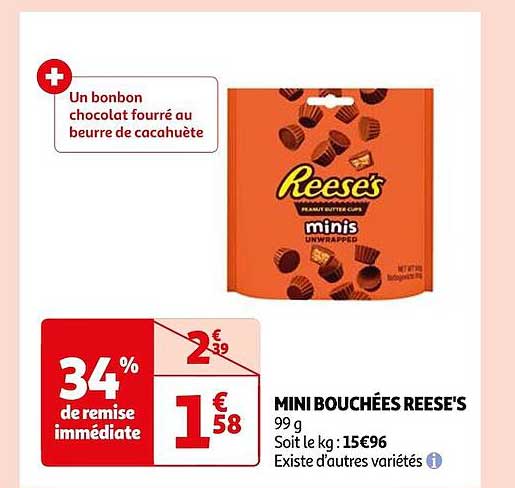 Mini Bouchées Reese's