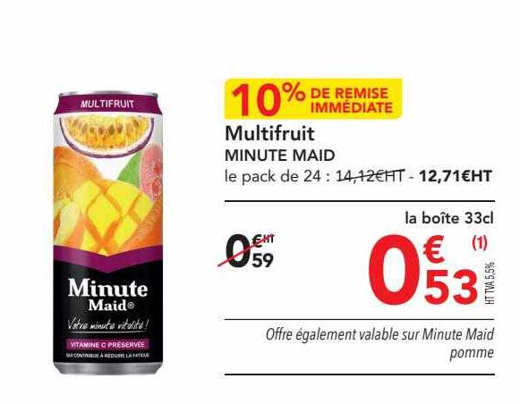 Multifruit Minute Maid