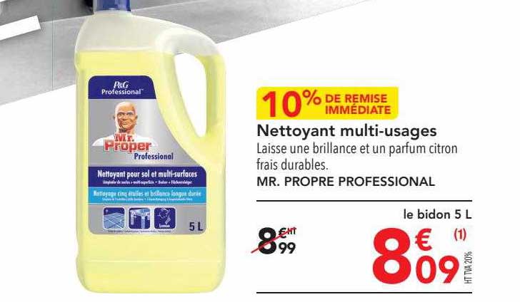 nettoyant multi-usages mr. propre professional