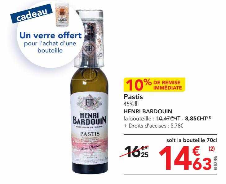 pastis henri bardouin
