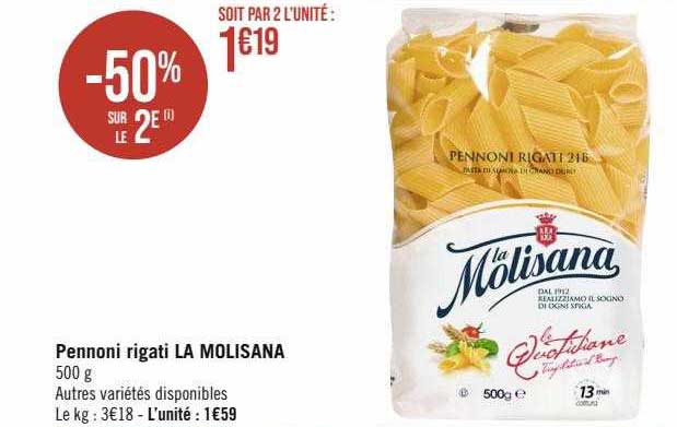 pennoni rigati la molisana