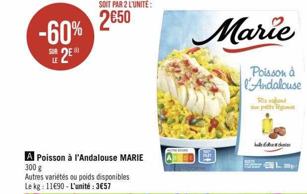 poisson à l'andalouse marie