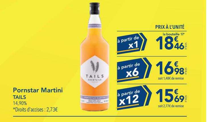 pornstar martini tails