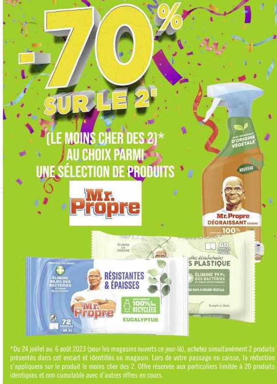 produits mr. propre