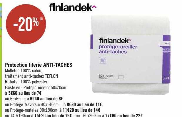 protection literie anti-taches finlandek^