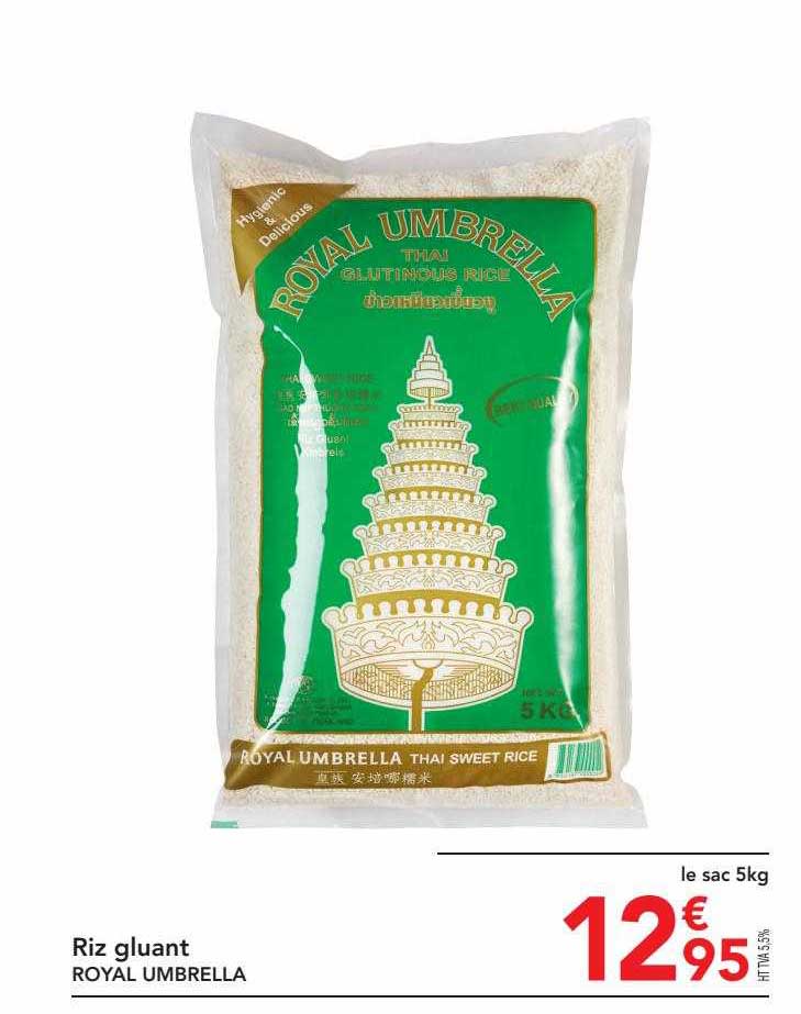 riz gluant royal umbrella