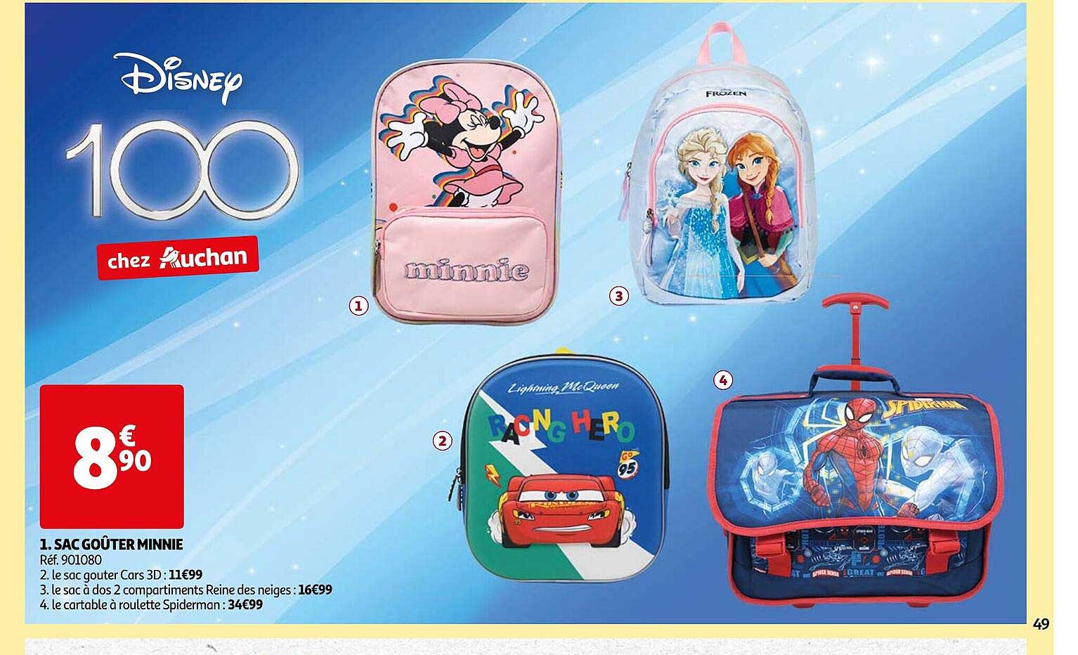 Sac Goûter Minnie Disney