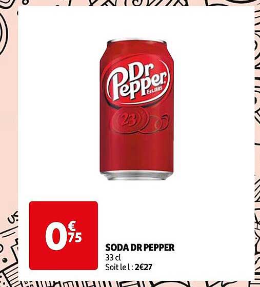 soda dr pepper