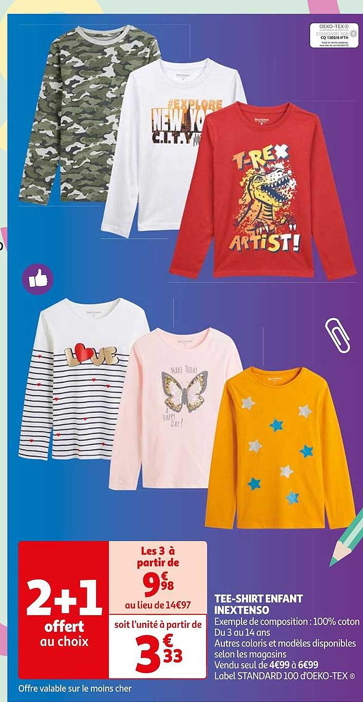 Tee-shirt Enfant Inextenso