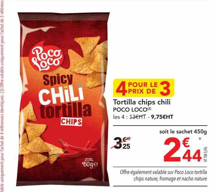 tortilla chips chili poco loco