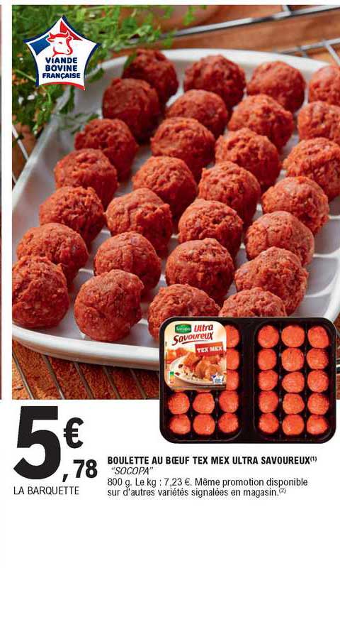 boulette au bœuf tex mex ultra savoureux