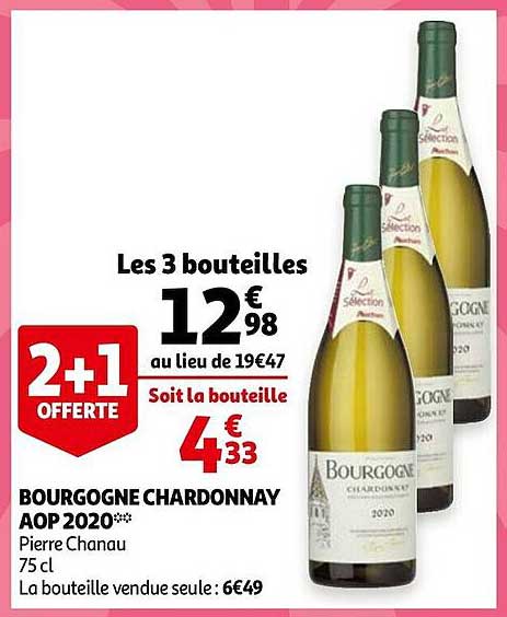 bourgogne chardonnay aop 2020 pierre chanau