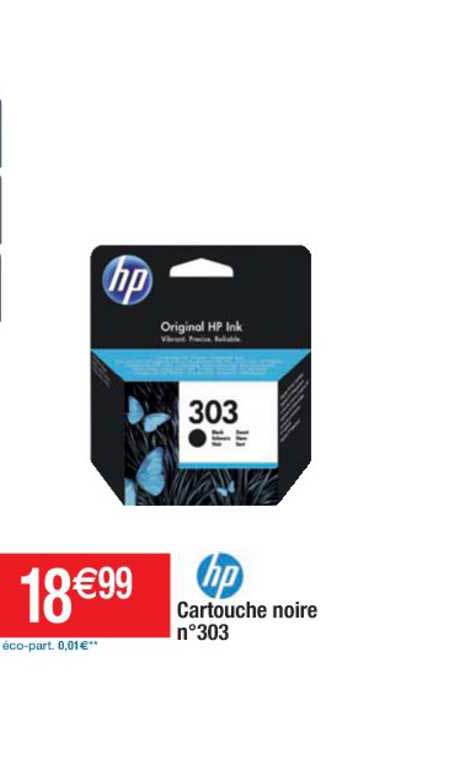 cartouche noire n° 303 hp