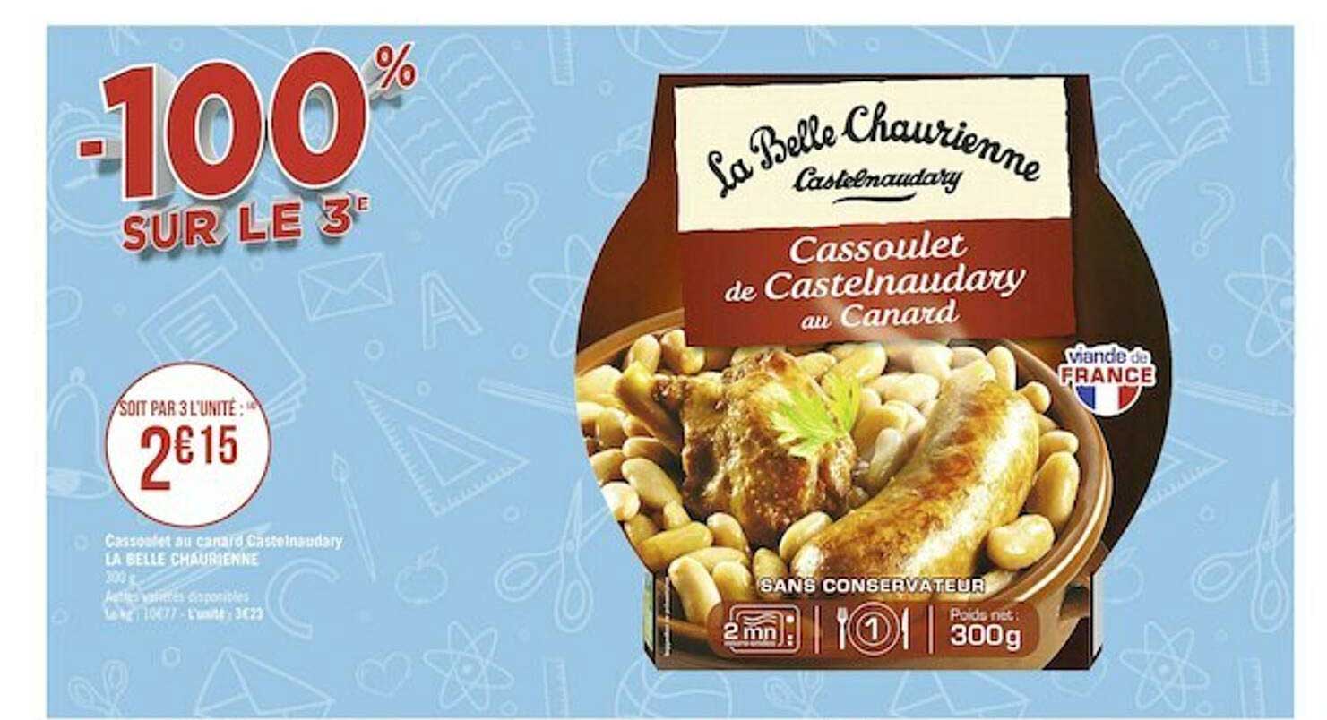 Cassoulet Au Canard Castelnaudary La Belle Chaurienne