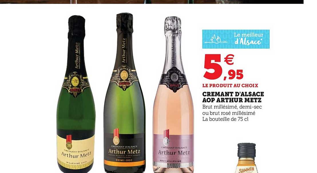 cremant d'alsace aop arthur metz