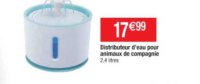 Distributeur D'eau Pour Animaux De Compagnie