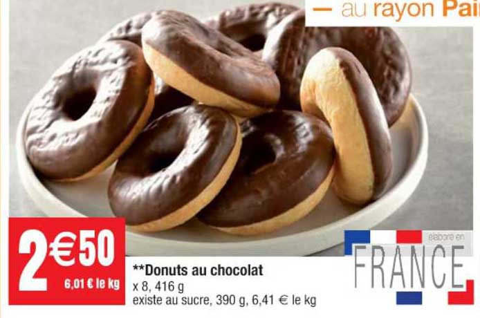 Donuts Au Chocolat