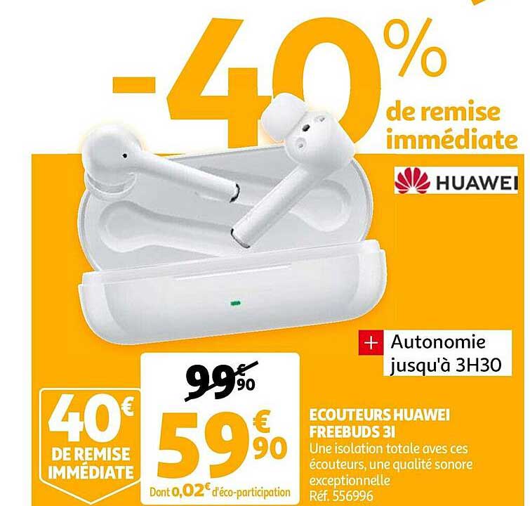 écouteurs huawei freebuds 3i
