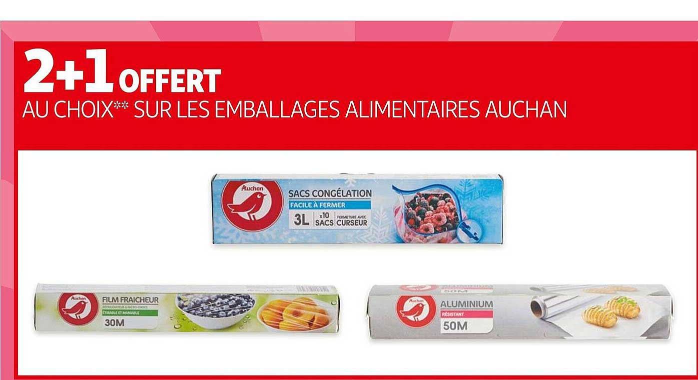 Emballages Alimentaires Auchan