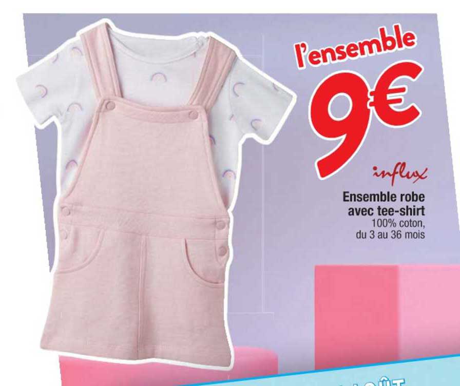 Ensemble Robe Avec Tee-shirt