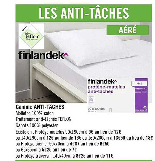 gamme anti-tâches finlandek