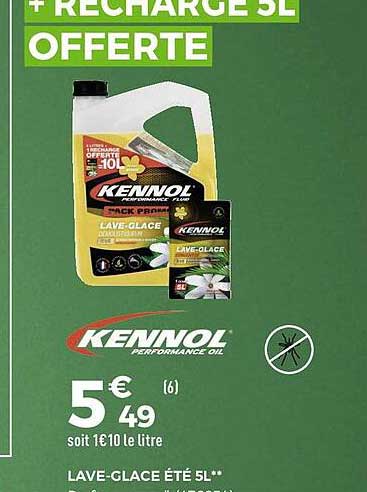 kennol lave-glace été