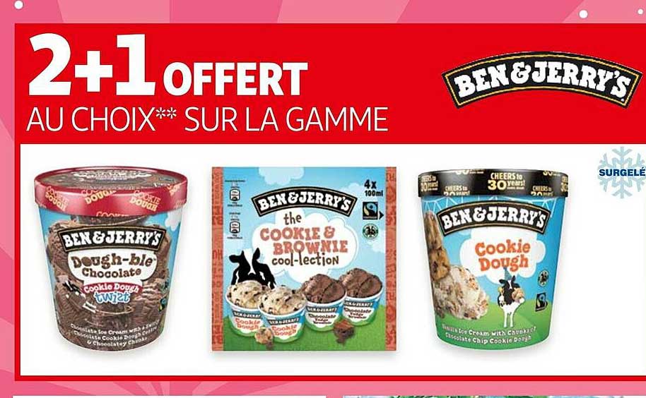 La Gamme Ben&jerry's