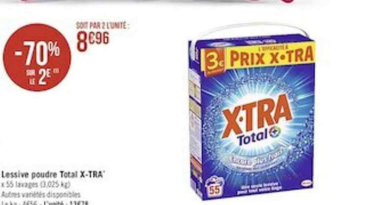 Lessive Poudre Total X-tra