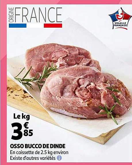 osso bucco de dinde