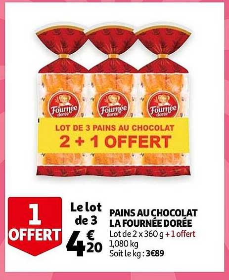 pains au chocolat la fournée dorée