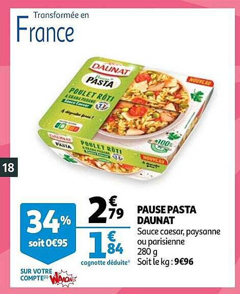 Pause Pasta Daunat
