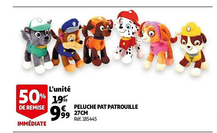 peluche pat patrouille 27 cm