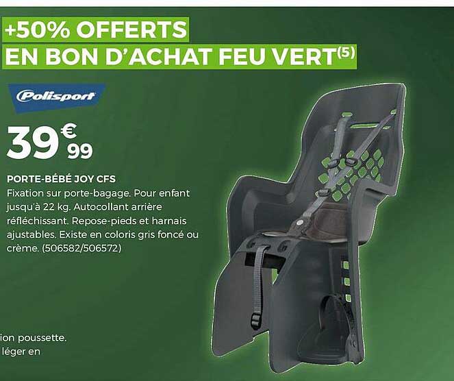 porte bébé joy cfs polisport