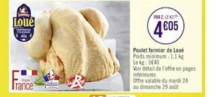 Poulet Fermier De Loué