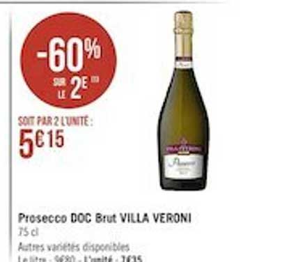 prosecco doc brut villa veroni
